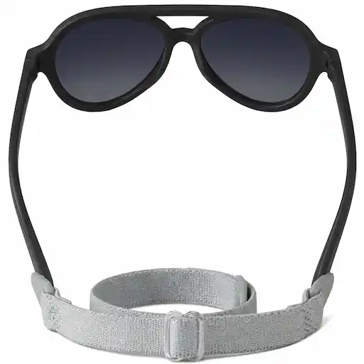 RIVBOS RBK037 kids polarized UV protection flexible rubber sunglasses with strap for boys and girls